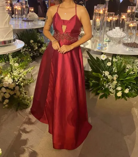Vestido longo de Festa