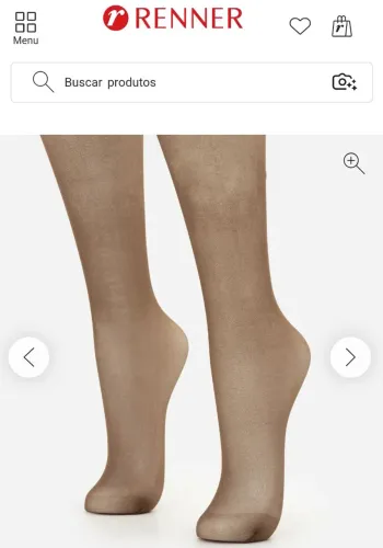 Meia calça marrom fio 15