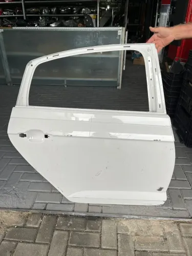 PORTA T.D VW POLO BRANCA 2018 2023 ORIGINAL RECUPERADA