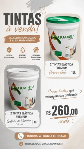 Vendo tintas 16L