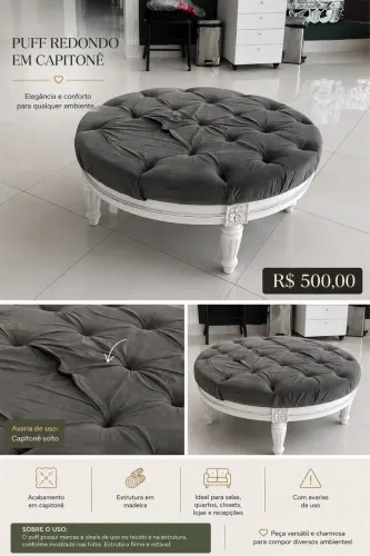 Puff elegante