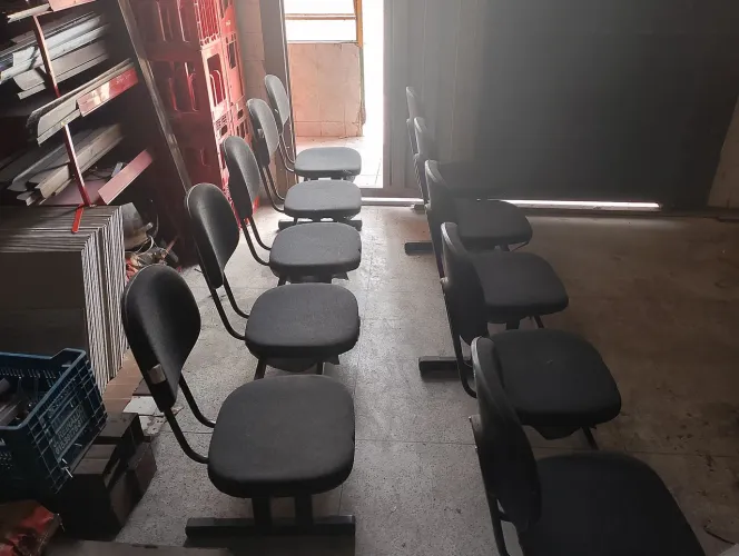Banco confortável 
