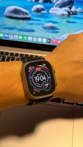 Apple Watch Ultra 2 49MM - Titanium, Trail loop, Seminovo Com Garantia