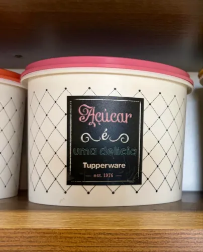 USADO - Tupperware original Açúcar 1,7kg