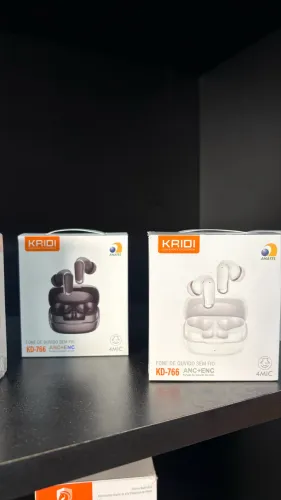 FONE BLUETOOTH ANTI RUÍDO KAIDI 180 dias de garantia
