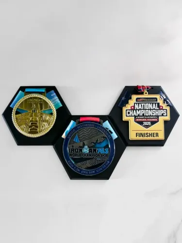 Suporte Hexagonal para Medalhas