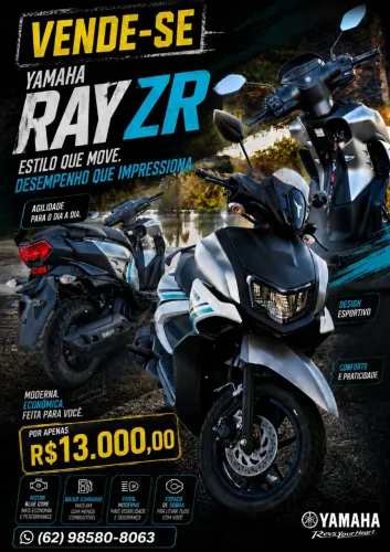 Yamaha RAY ZR HIBRIDA.
