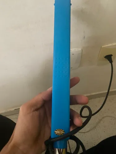 Prancha de cabelo com controle de temperatura