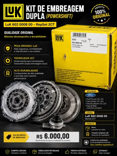 Kit Embreagem Luk Power Shift