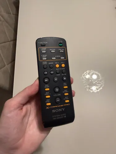 Controle Som Sony Zux9 Original da Sony modelo raríssimo 
