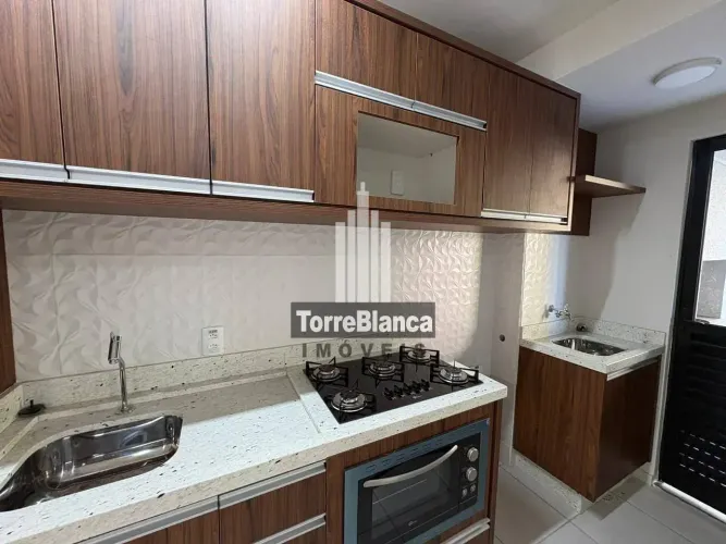 Locação - Apartamento com 2 quartos, 1 vaga, Sacada com churrasqueira, 60 m², Vista Uvaran