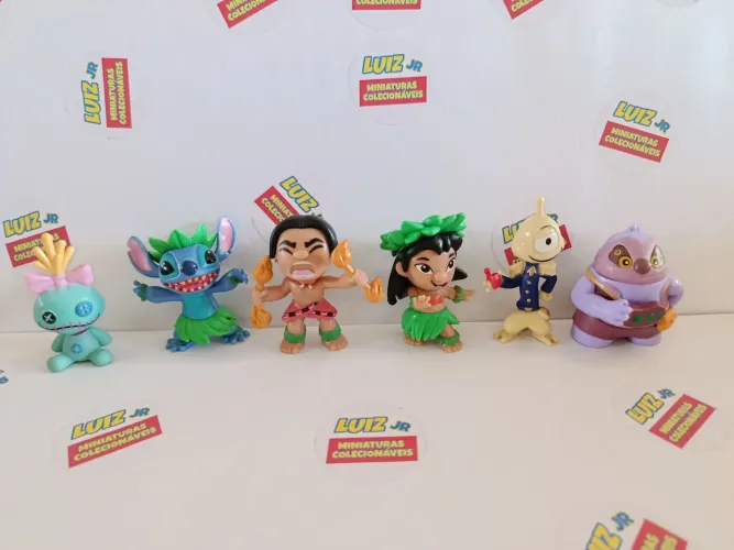 Lilo e Stitch - lote com 6 unidades