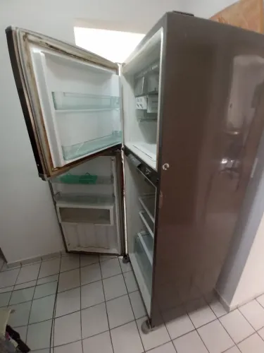 Vendo geladeira duplex inox Consul 800 reais