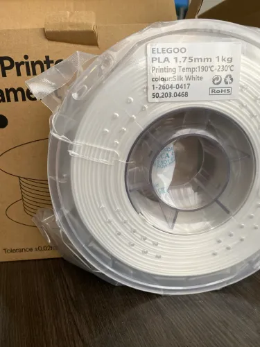 Filamento Elegoo Branco Silk (Pérola)