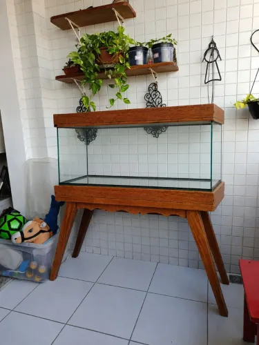 mesa para aquário