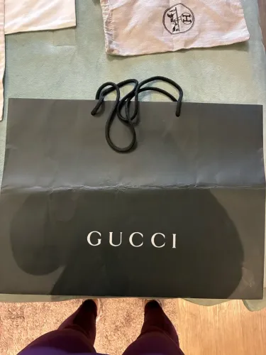 Sacola Gucci original preta