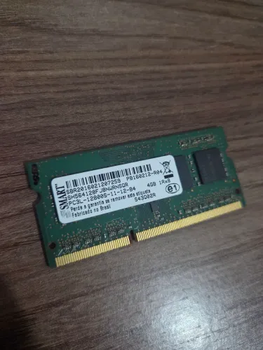 Memória RAM DDR3 4GB Notebook SMART