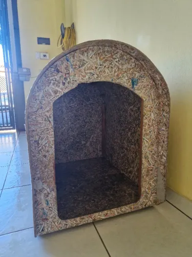 Casinha madeira ecológica para cães N°5 casa grande