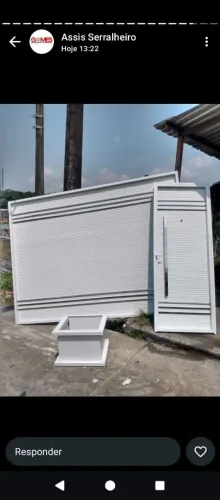 Manutenção de portão eletrônico portão basculante