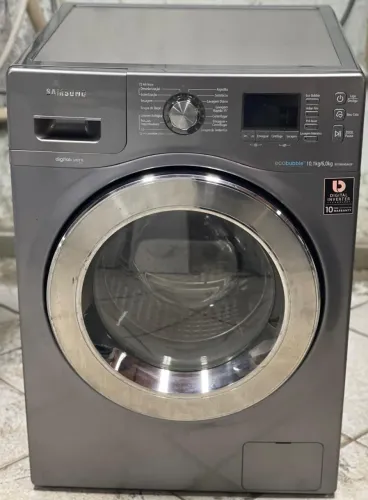 Lava e seca Samsung 10.1 KG inox 