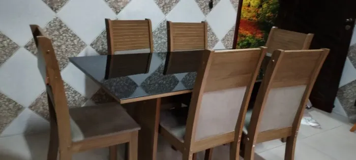 Mesa de jantar - 6 lugares