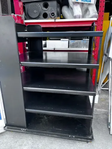 Expositor estilo Gondola com Rodizios