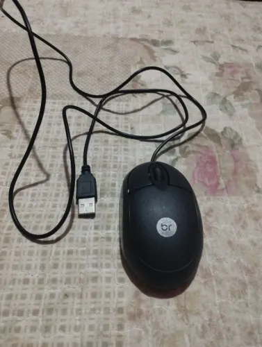 Mouse com fio de escritório