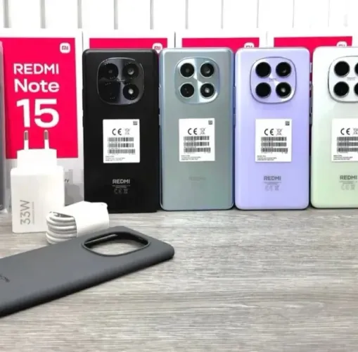 Smartphone Xiaomi Redmi Note 15 256GB 16GB Ramboost Lançamento 2026 Câmera 108MP 20MP