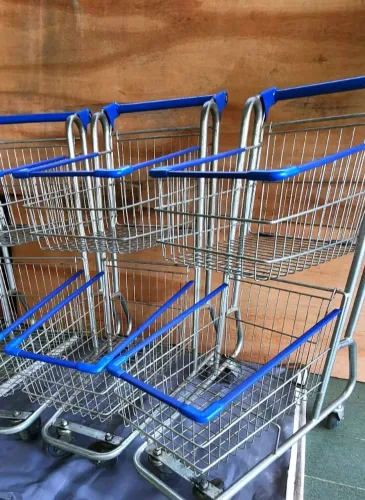 Carrinho de Compras Premium Duplo 90L