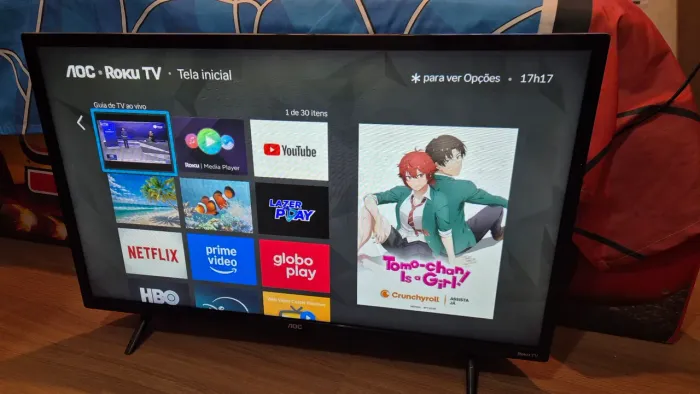 Tv Aoc Roku 32 polegadas funcionando perfeitamente 