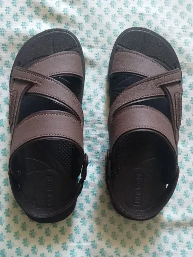 Sandália franciscana masculina Danper cor marrom café número 42