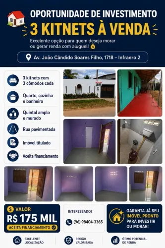 Alugo ou vendo- bairro infraero 2