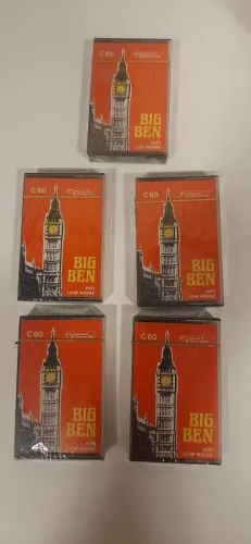 04 Fitas cassete Big Ben C60