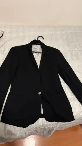 Blazer malha preto M Renner