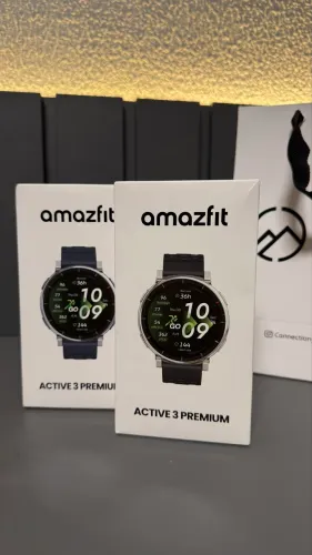 Smartwatch Amazfit Active 3 PREMIUM Novo Lacrado