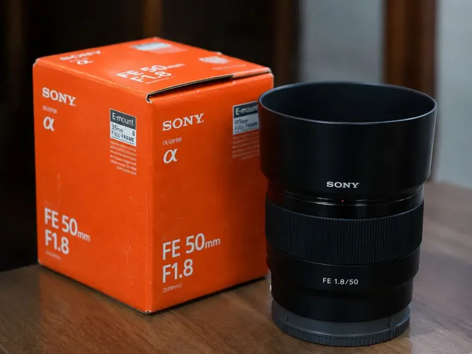 Lente 50mm 1.8 Sony SEL50F18F