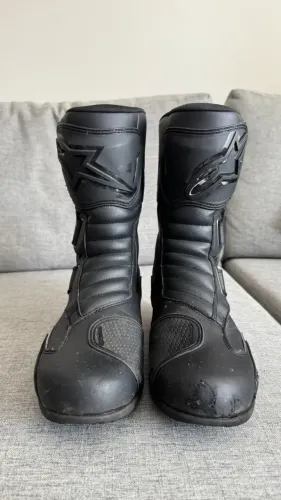 Bota Alpinestars Radon Drystar Preto Moto