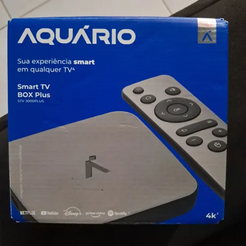Vendo ou Troco Tv box original da Aquários