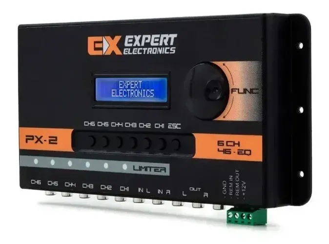 PROCESSADOR EXPERT PX2 LIMITER 6 CH PX-2 EQUALIZADOR BANDA