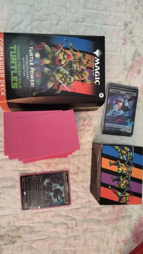 Deck de commander turtle power precons completo com shield