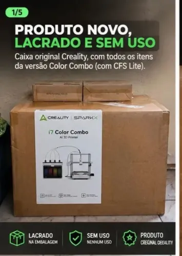 Impressora 3d Creality I7 Combo 