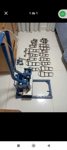 Máquina de fazer chinelo 