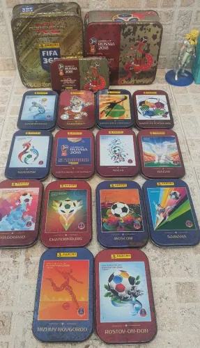 Latas colecionáveis - Copa do Mundo 2018 - Rússia