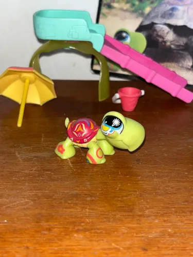 Littlest Pet Shop Tartaruga Set Vintage