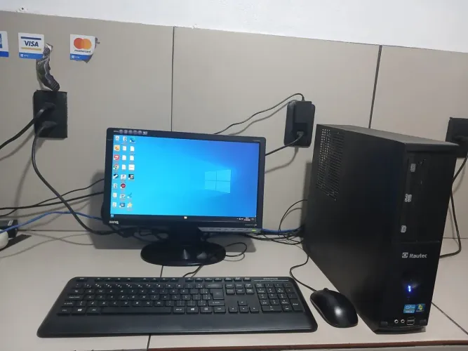 Pc completo i3 7320 7th 8gb DDR4 gt 640 4gb ssd 240gb entrega grátis