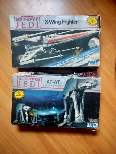 Model kit Star Wars Return of the Jedi - Originais - Peças lacradas (USADO)