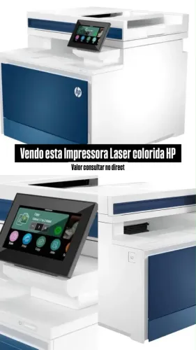 Impressora HP Laser Colorida
