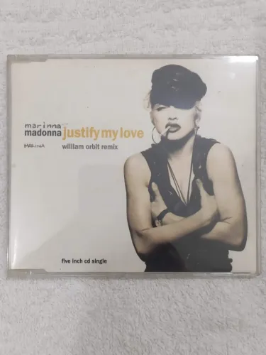 CD Single Madonna Justify My Love