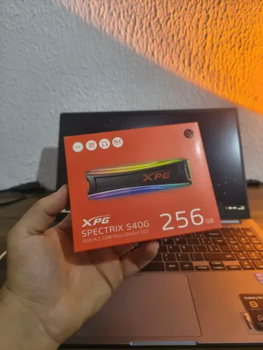 SSD XPG Spectrix S40G 256GB NVMe RGB | Envio OLX Pay | Aceito Cartão | Entrego
