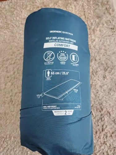 Colchão de Camping Comfort 65cm Solteiro Quechua Decathlon